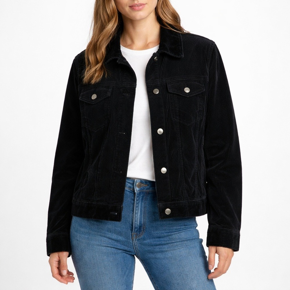 J.JILL Corduroy Classic Jacket. Size Medium